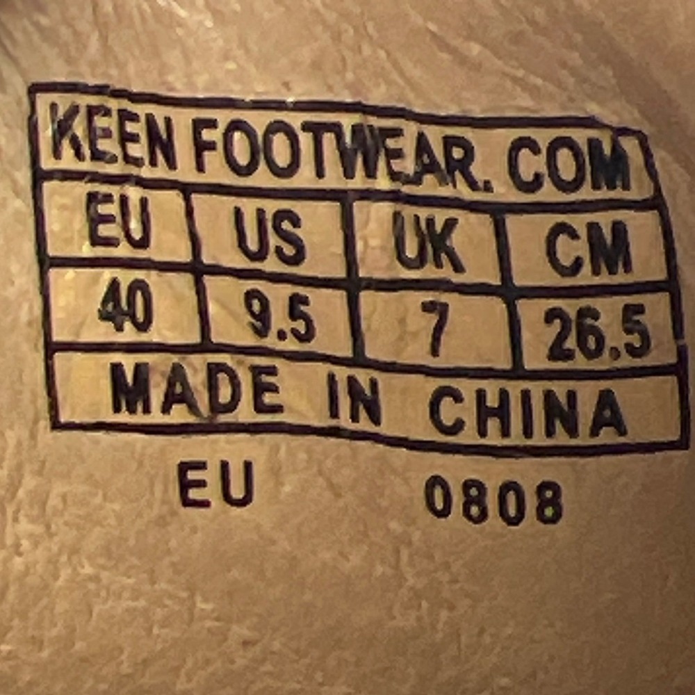 Keen Presidio Women's Brown Leather Walking Shoes Size 9.5 Comfortable Lace Up - Picture 4 of 8